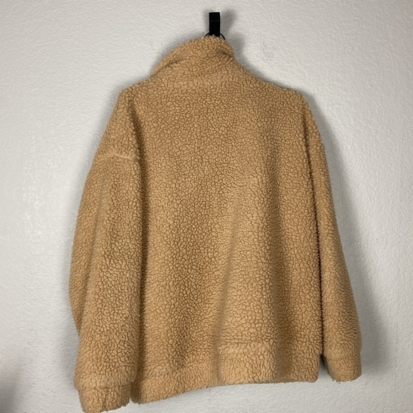 I.AM.GIA tan sherpa teddy jacket - Picture 5 of 5